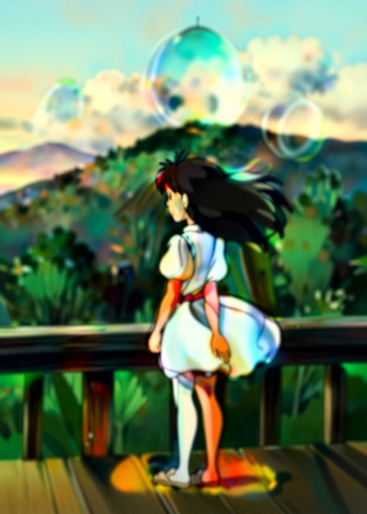 Z-Image Turbo seed 42 — blurred, oversaturated miss