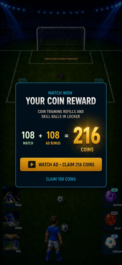 Win reward preview